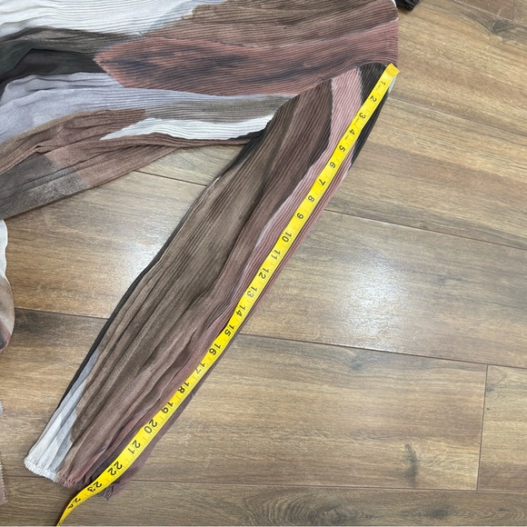 Wilfred women’s summer ink painting midi long sleeves dress with lining XXS - Picture 7 of 9